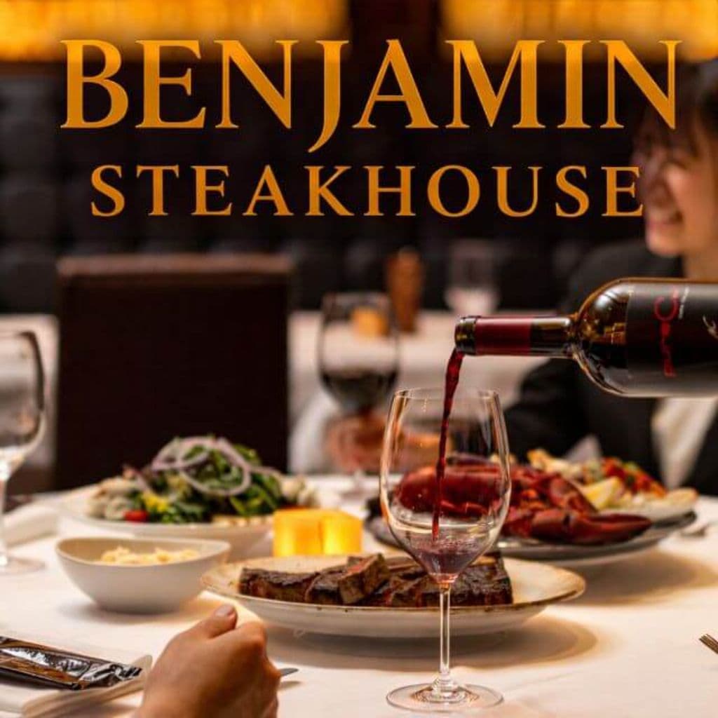  "ベンジャミンステーキハウス"【お食事券20,000円分】5枚セット
